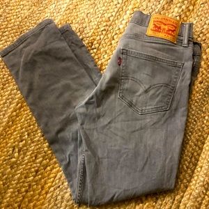 Cool grey Levi’s 511 31/30